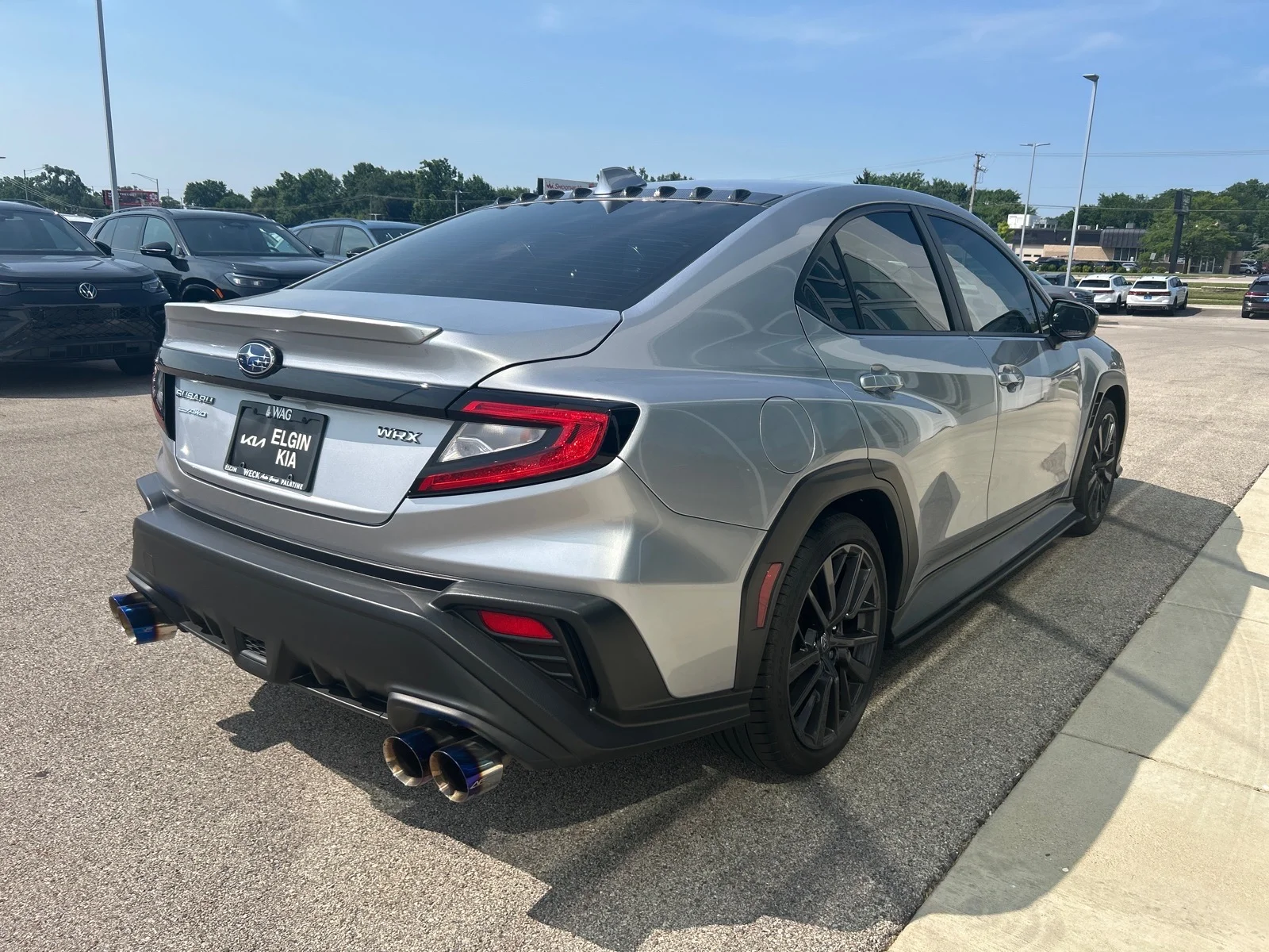 Used 2024 Silver Subaru PREMIUM MANUAL image 5