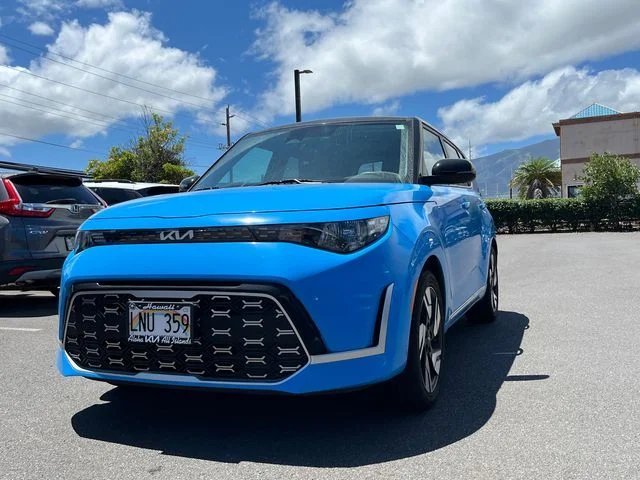 Used 2024 Blue Kia GT-Line image 3