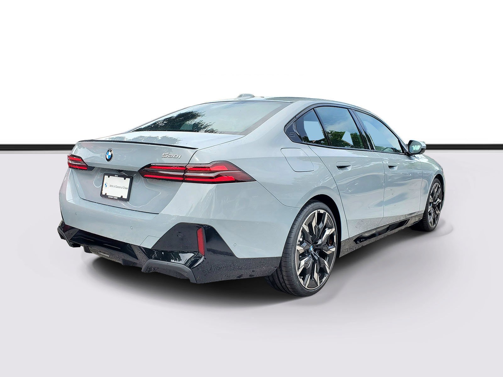 New 2027 Brooklyn Grey Metallic BMW 530i image 4
