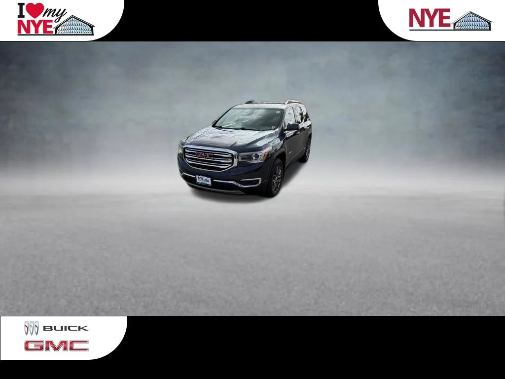 Used 2018 BLUE STEEL METALLIC GMC SLT image 1