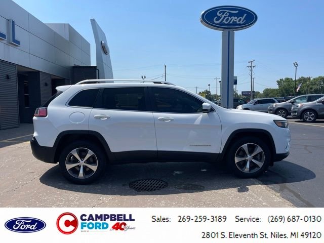 Used 2020 Jeep Cherokee Limited with VIN 1C4PJMDN1LD539636 for sale in Niles, MI