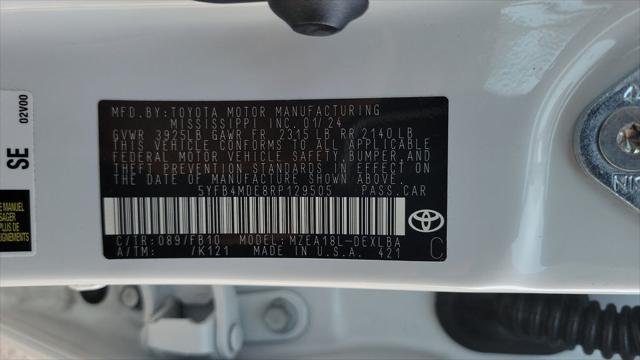 Certified Used 2024 WIND CHILL PEARL Toyota  image 22