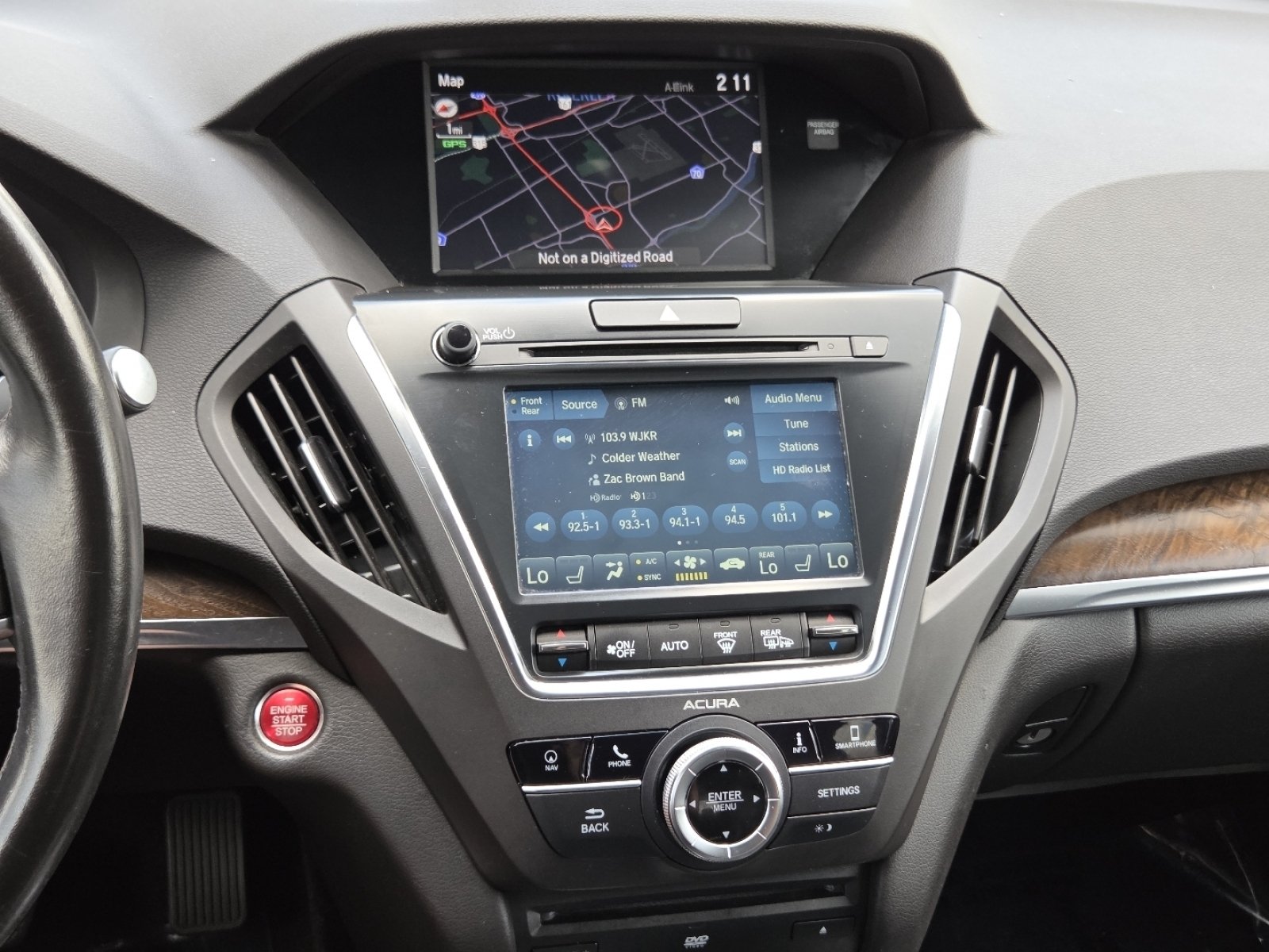 Used 2019 Majestic Black Pearl Acura 3.5L Technology Pkg w/Entertainment Pkg image 34