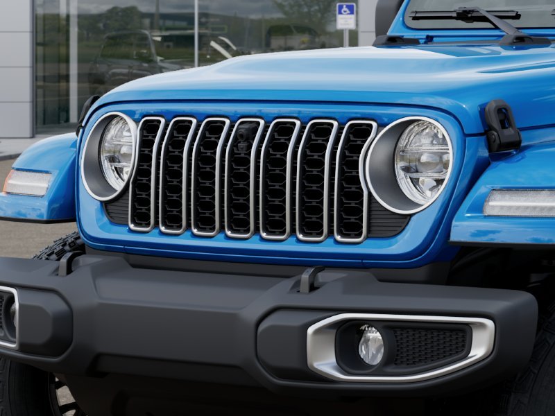 New 2026 Hydro Blue Pearl-Coat Exterior Paint Jeep Sahara image 20