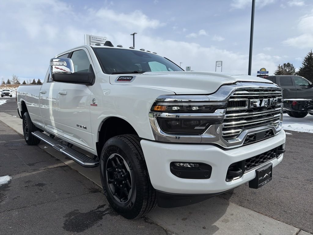 New 2026 Bright White Clear-Coat Exterior Paint RAM Laramie image 12
