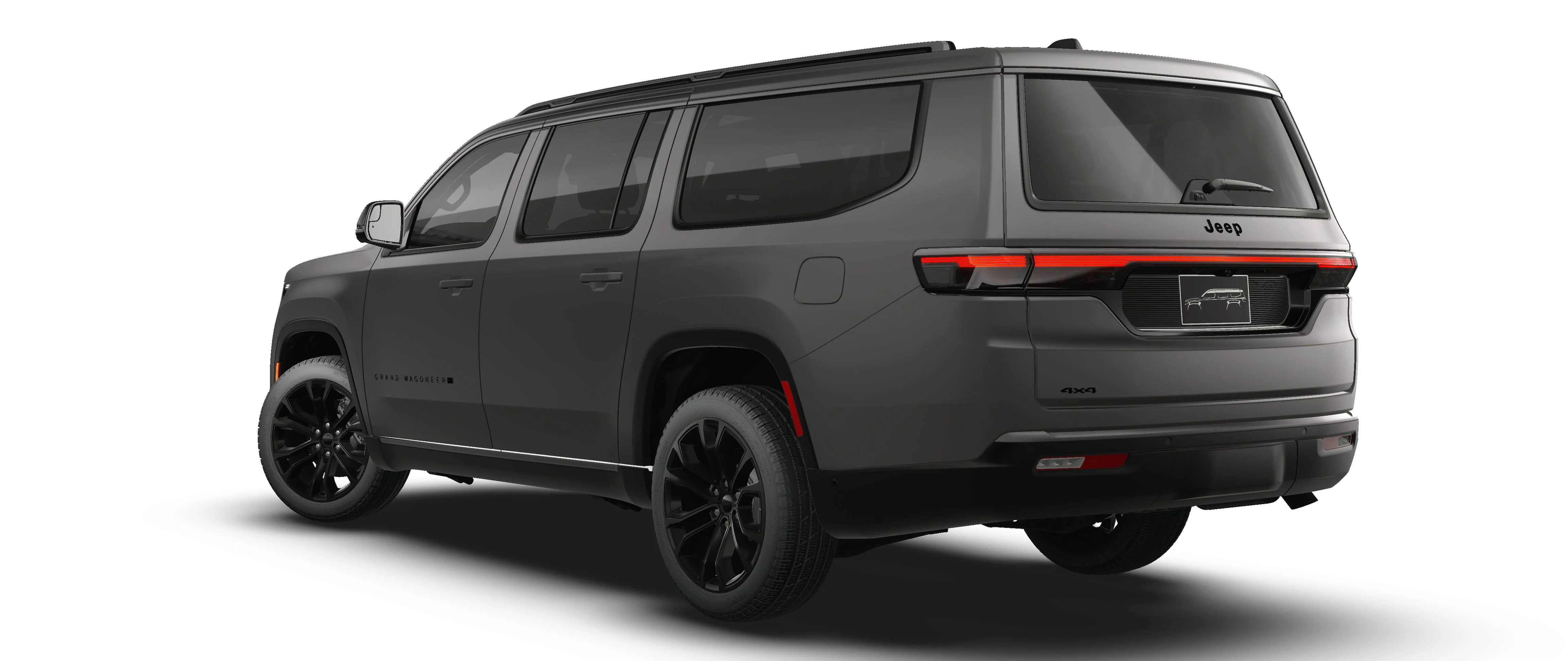 New 2026 Baltic-Gray Metallic Clear-Coat Exterior Paint Jeep Grand Wagoneer image 2
