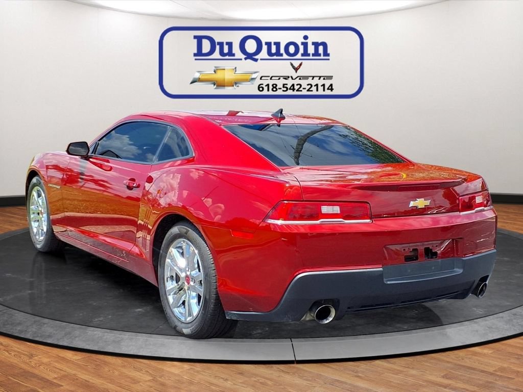 Used 2015 Chevrolet Camaro 2LS with VIN 2G1FB1E30F9133992 for sale in Du Quoin, IL