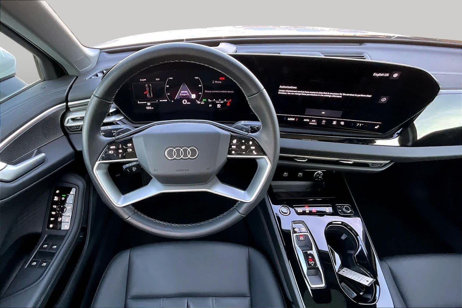 Used 2025 Glacier White Metallic Audi Premium Plus image 6