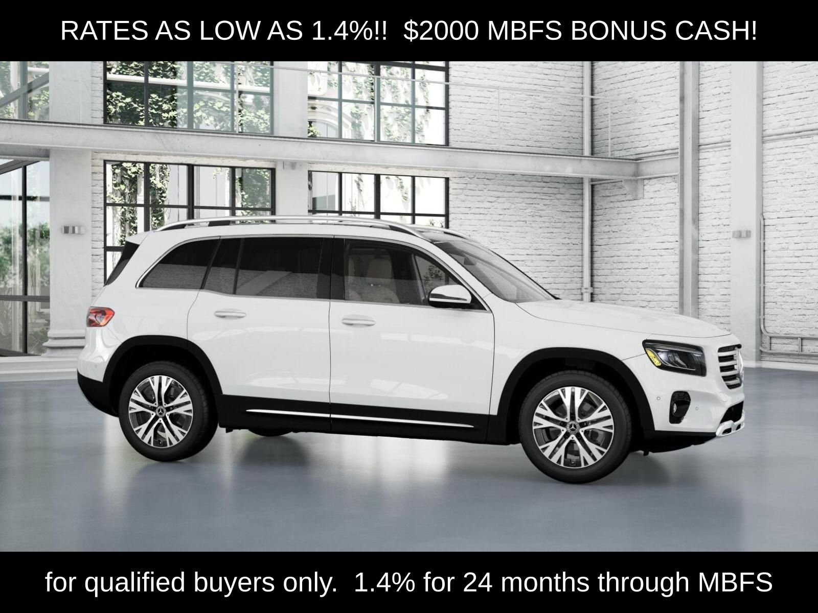 New 2026 Polar White Mercedes-Benz GLB 250 image 14