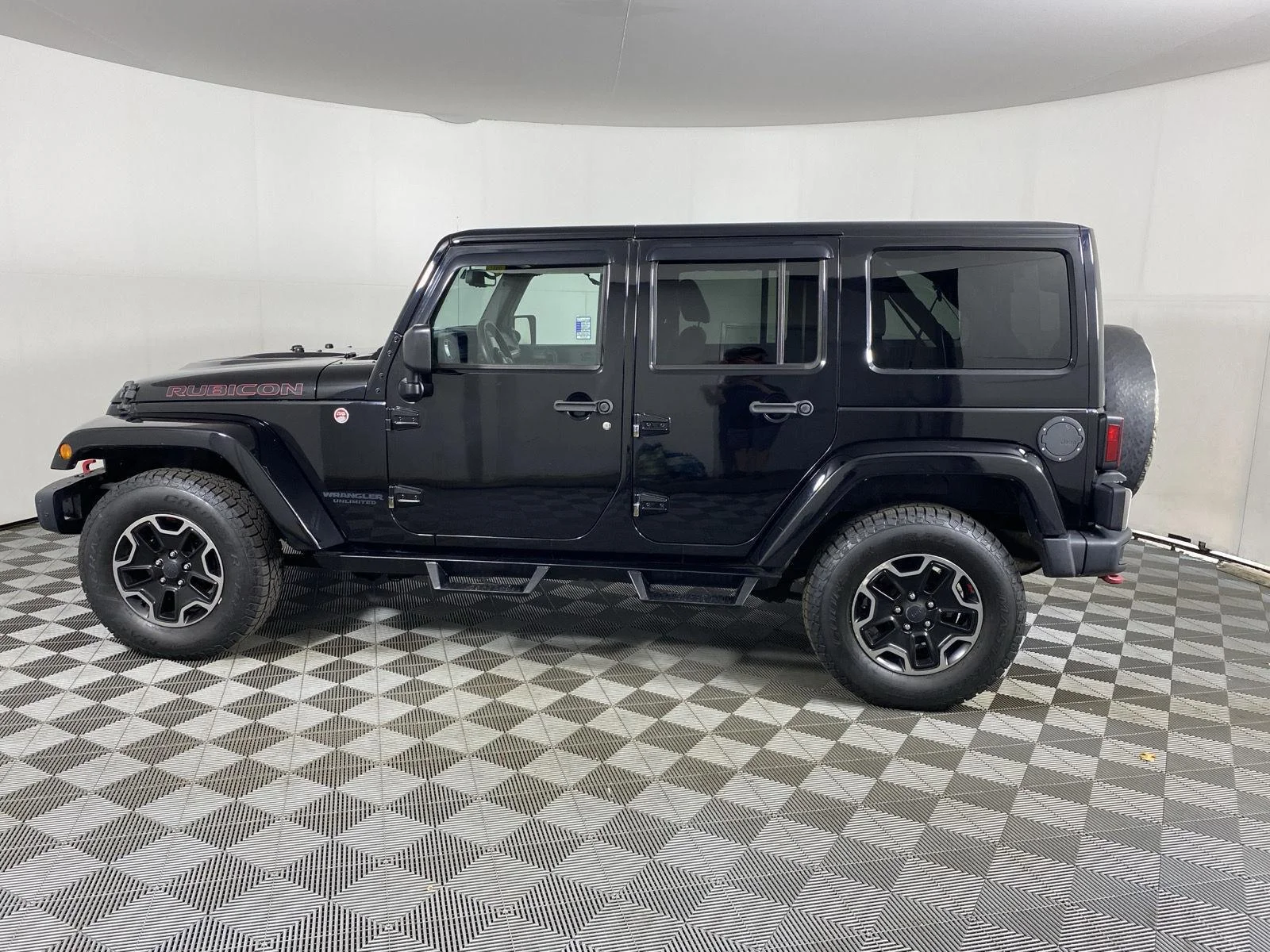 Used 2017 Black Clearcoat Jeep Rubicon Hard Rock image 4