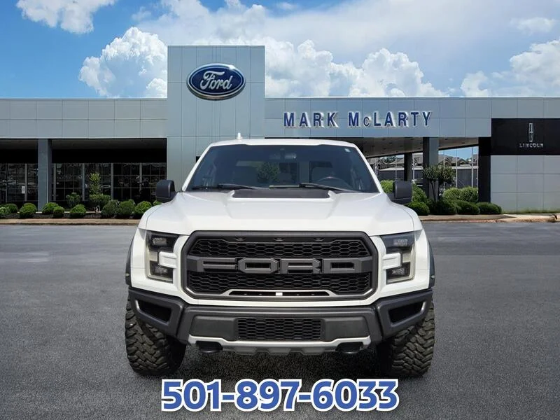 Used 2019 Oxford White FORD RAPTOR 4WD SUPERCREW 5.5