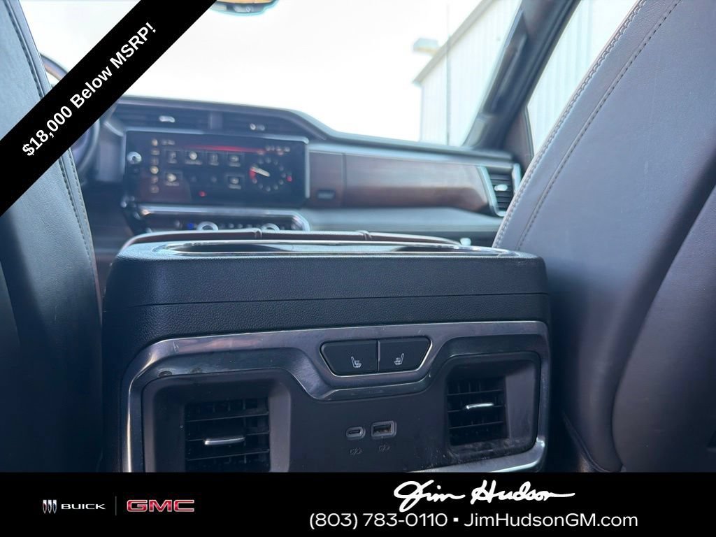 Used 2025 White Frost Tricoat GMC Denali Ultimate DRW image 13