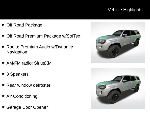Used 2022 Silver Toyota TRD Off-Road Premium image 8