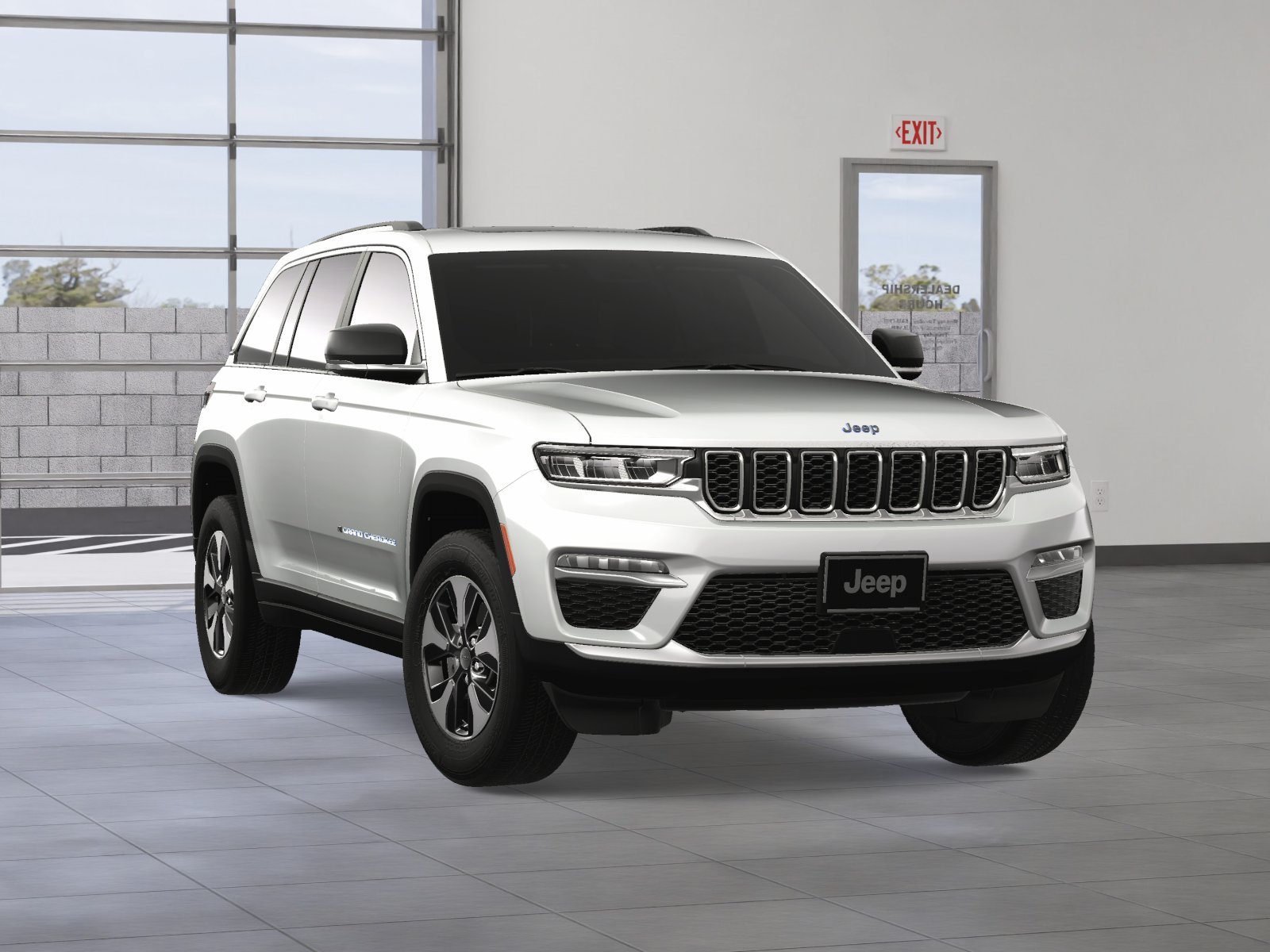 New 2024 Bright White Clearcoat Jeep 4xe image 44
