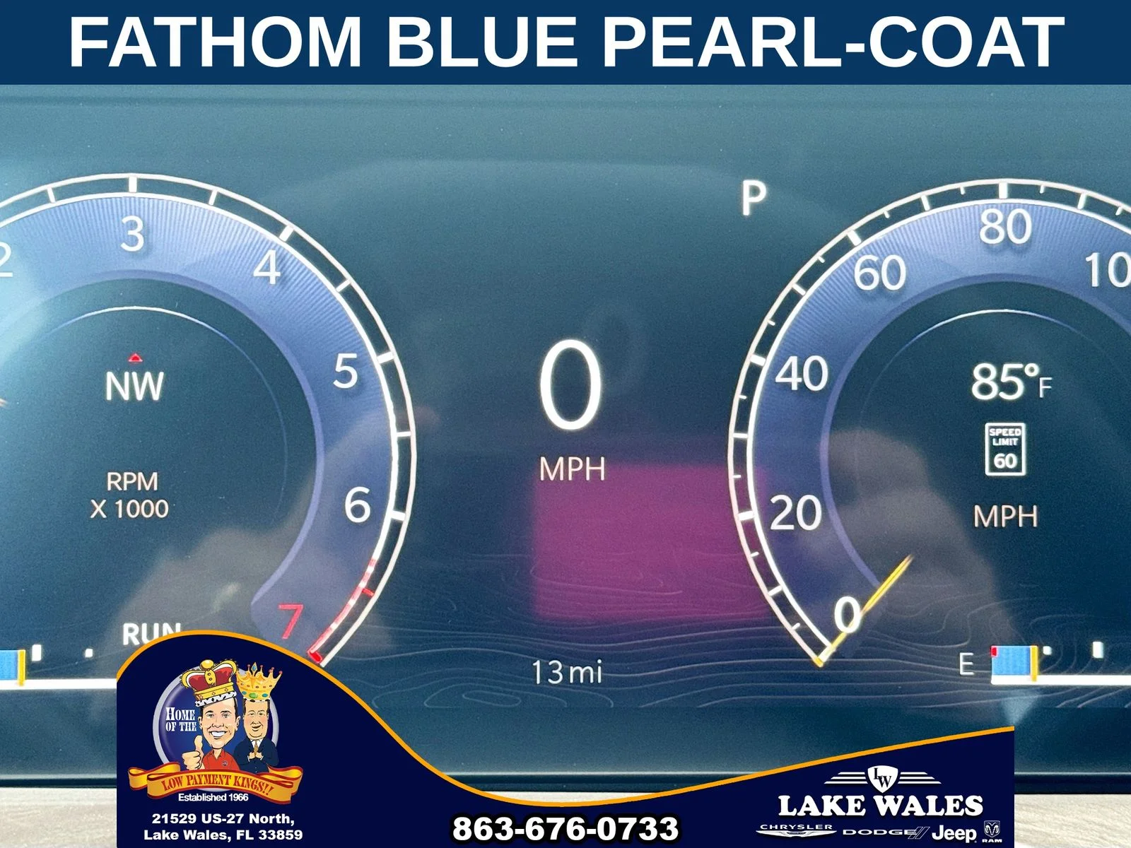 New 2026 Fathom Blue Pearl-Coat Exterior Paint Jeep Limited image 11
