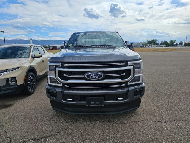 Used 2021 Gray Metallic Ford Platinum image 2
