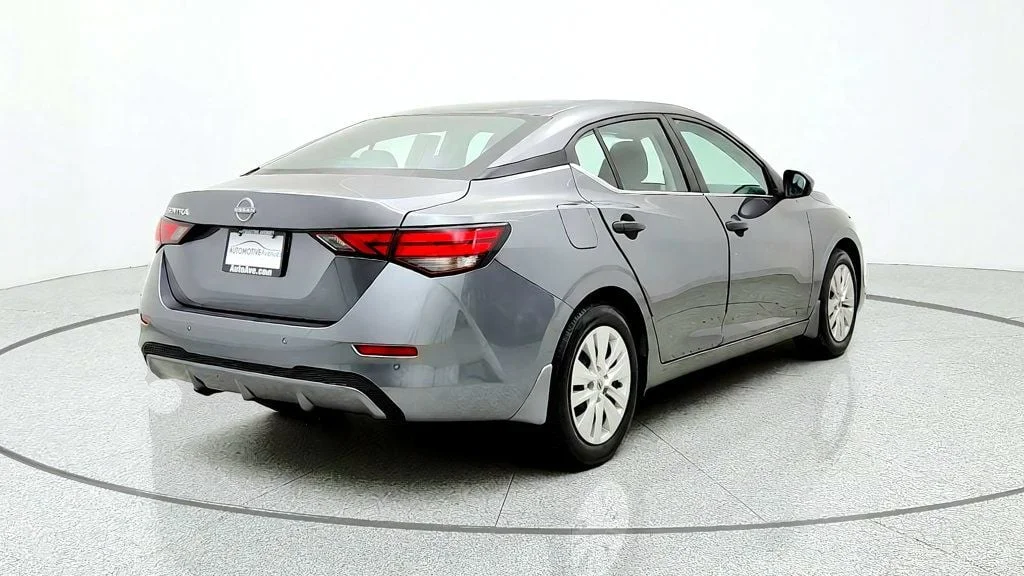 Used 2024 Atlantic Gray Metallic Nissan S CVT image 5