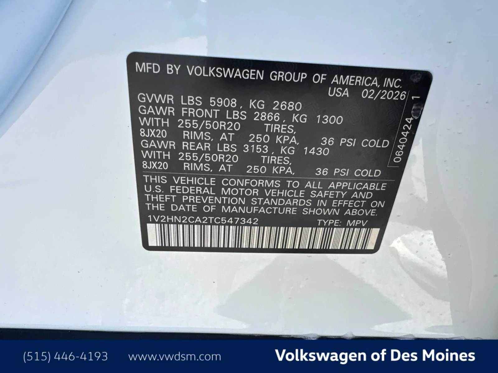 New 2026 Opal White Pearl Volkswagen 2.0T SE w/Technology image 21