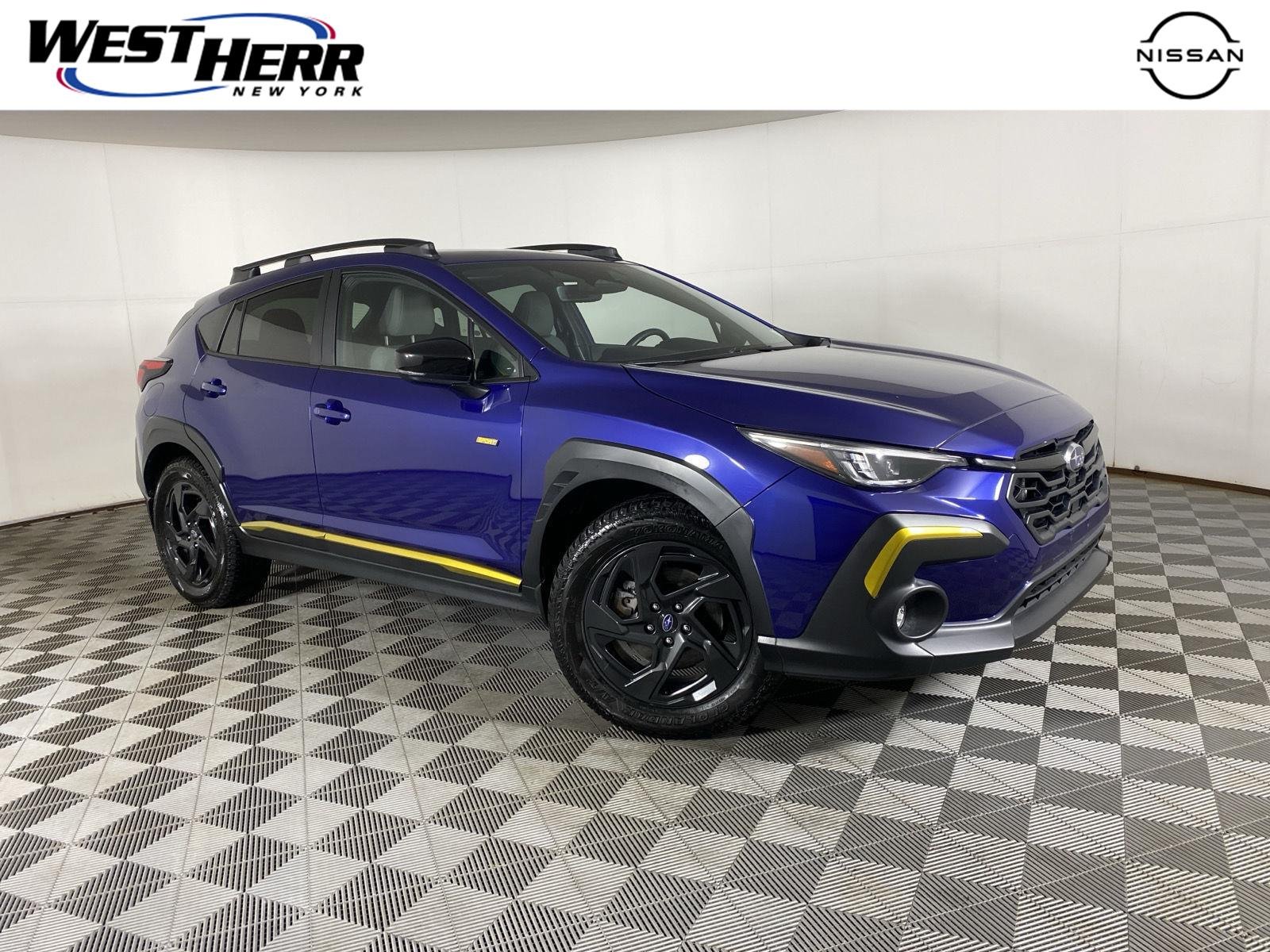 Used 2024 Sapphire Blue Pearl Subaru Sport image 1