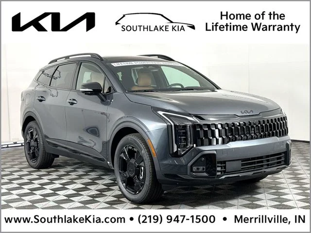 New 2027 Gravity Gray Kia X-Line Prestige image 1