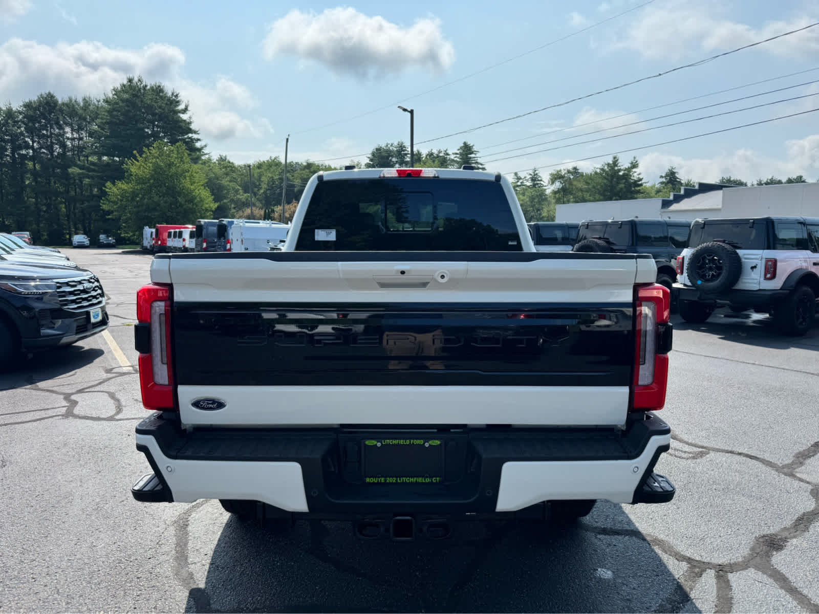 New 2026 Star White Metallic Tri-Coat Ford Platinum image 4