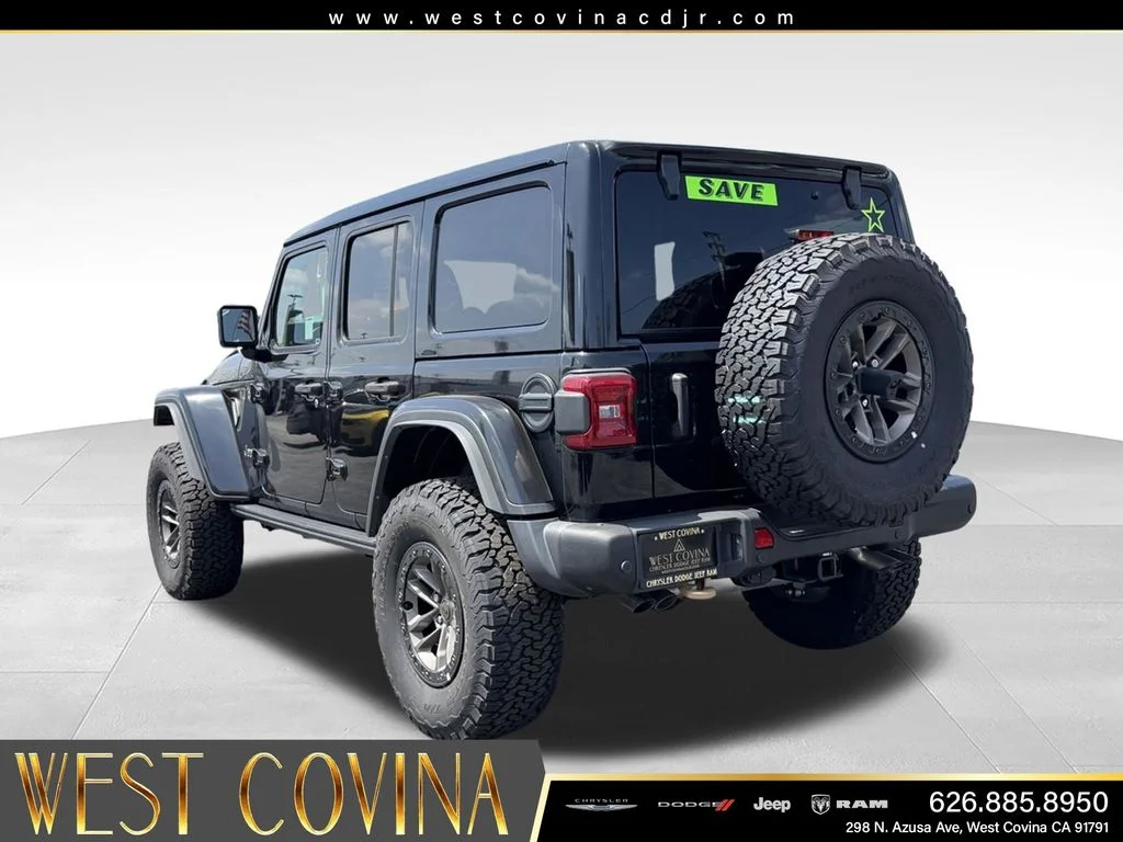 New 2024 Black Clear-Coat Exterior Paint Jeep Rubicon 392 image 10