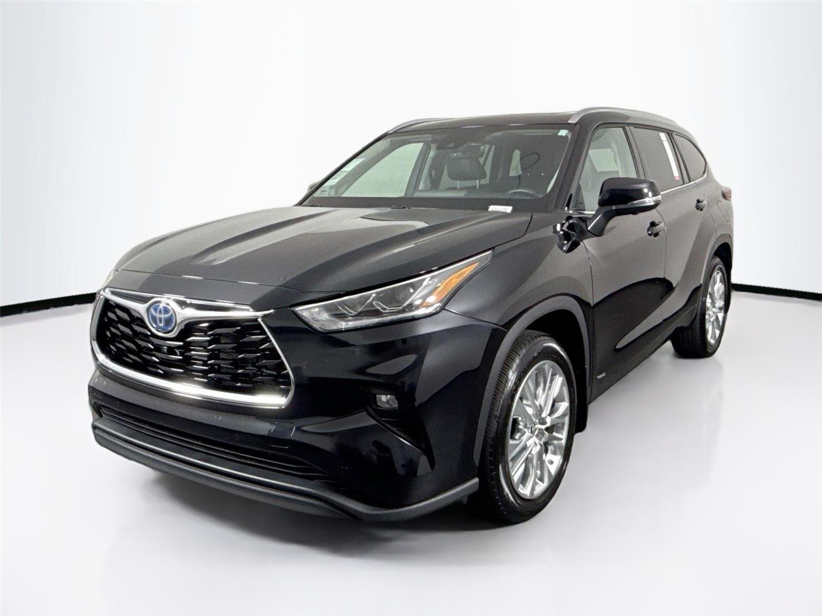 Used 2024 Midnight Black Metallic Toyota Hybrid Limited image 2
