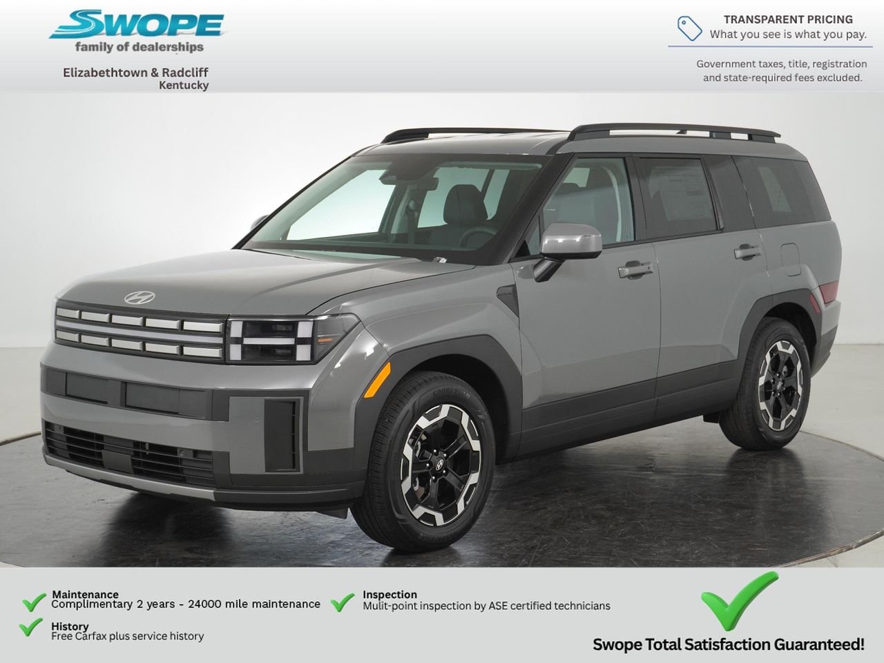 New 2027 Hampton Gray Hyundai SEL AWD image 7