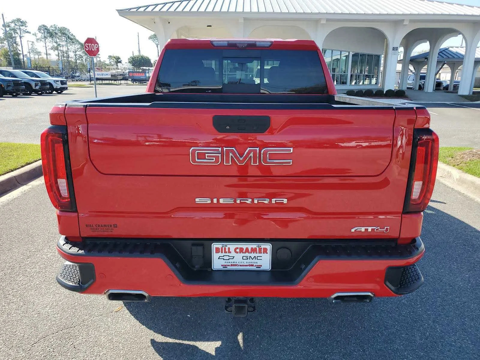 Used 2021 Cardinal Red GMC AT4 image 4