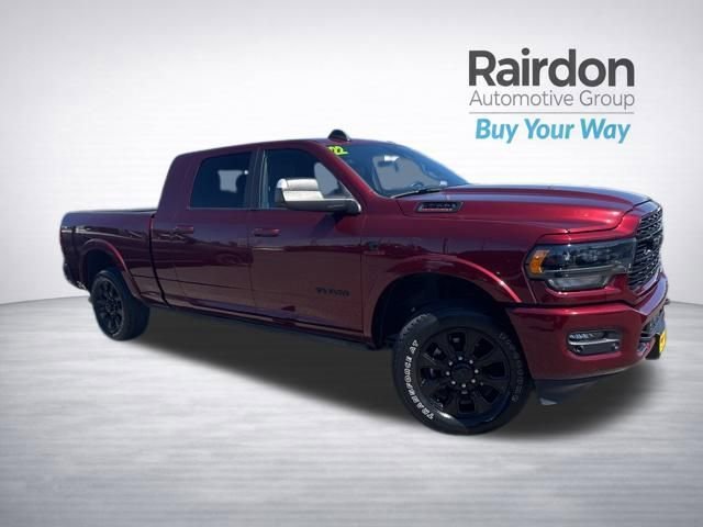 Used 2022 Delmonico Red Pearlcoat Ram Limited image 1