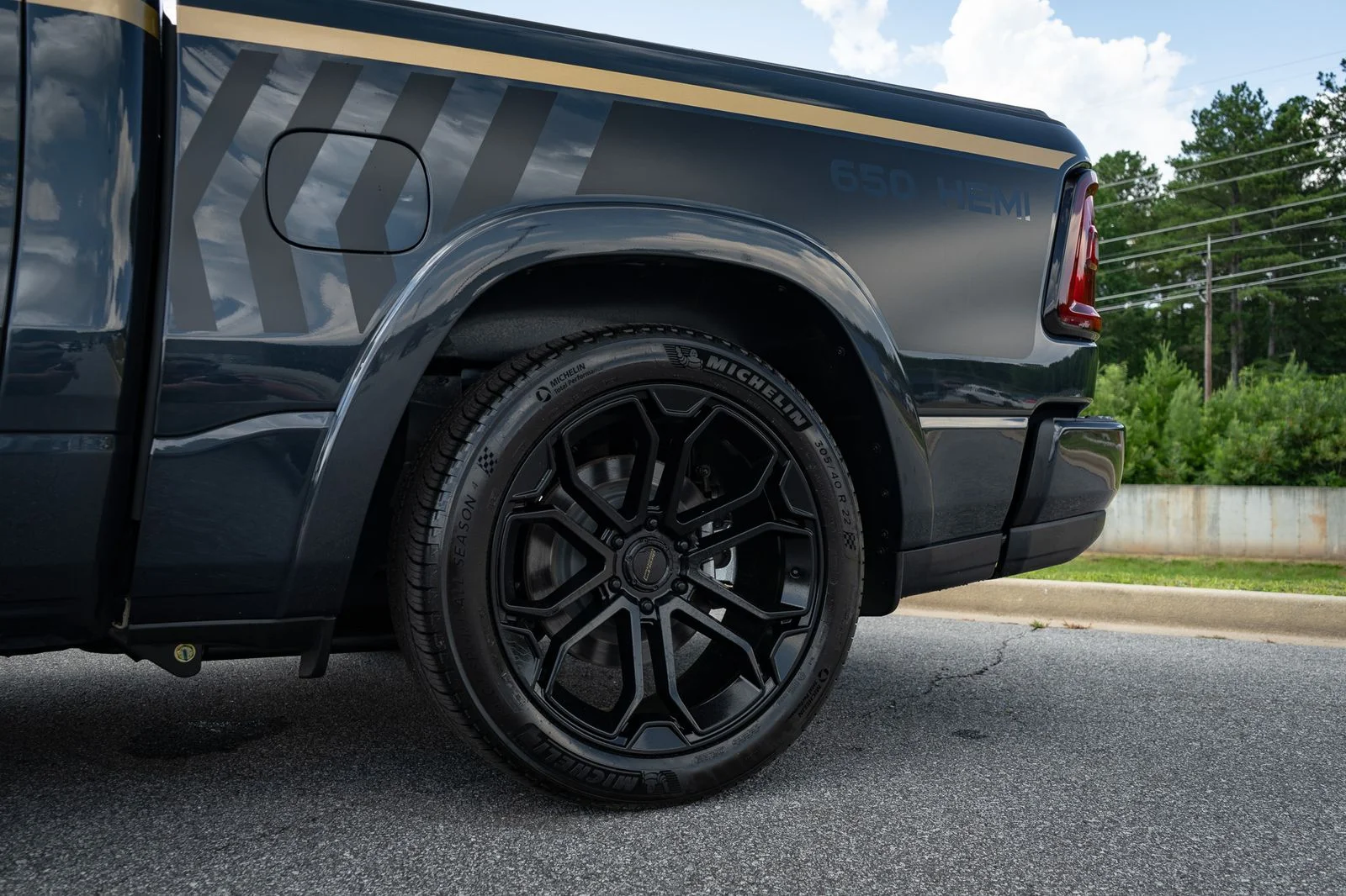 New 2026 Forged Blue Metallic Exterior Paint RAM Big Horn/Lone Star image 19