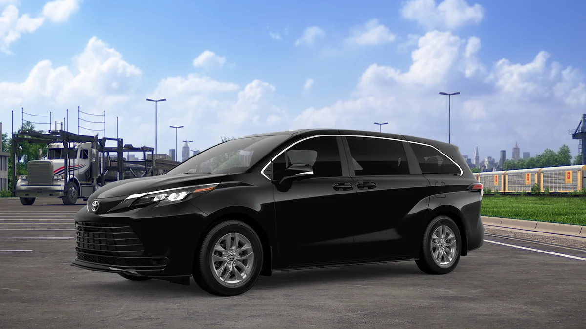 New 2026 Midnight Black Metallic Toyota LE image 2