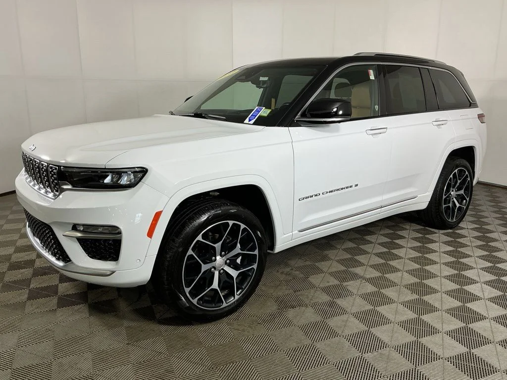 Certified Used 2023 White Jeep Summit Reserve image 5