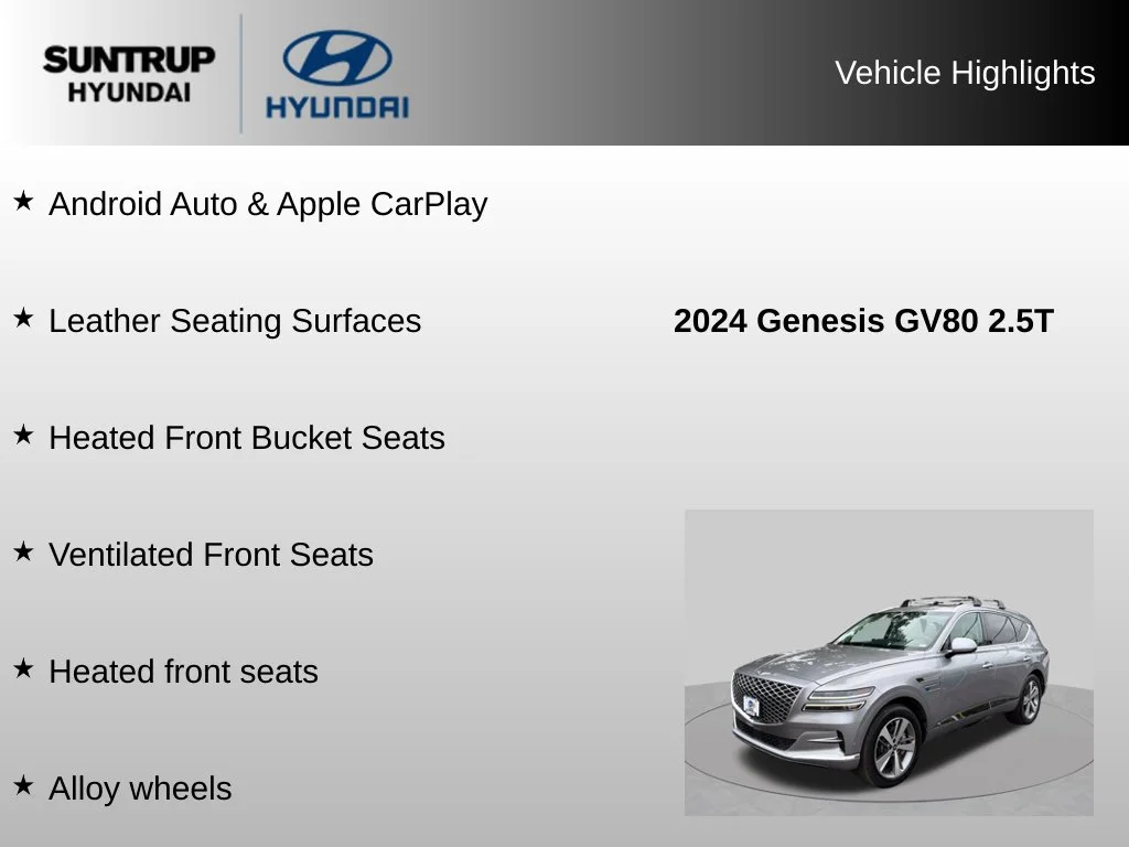 2024 GENESIS GV80 Standard - Photo 39