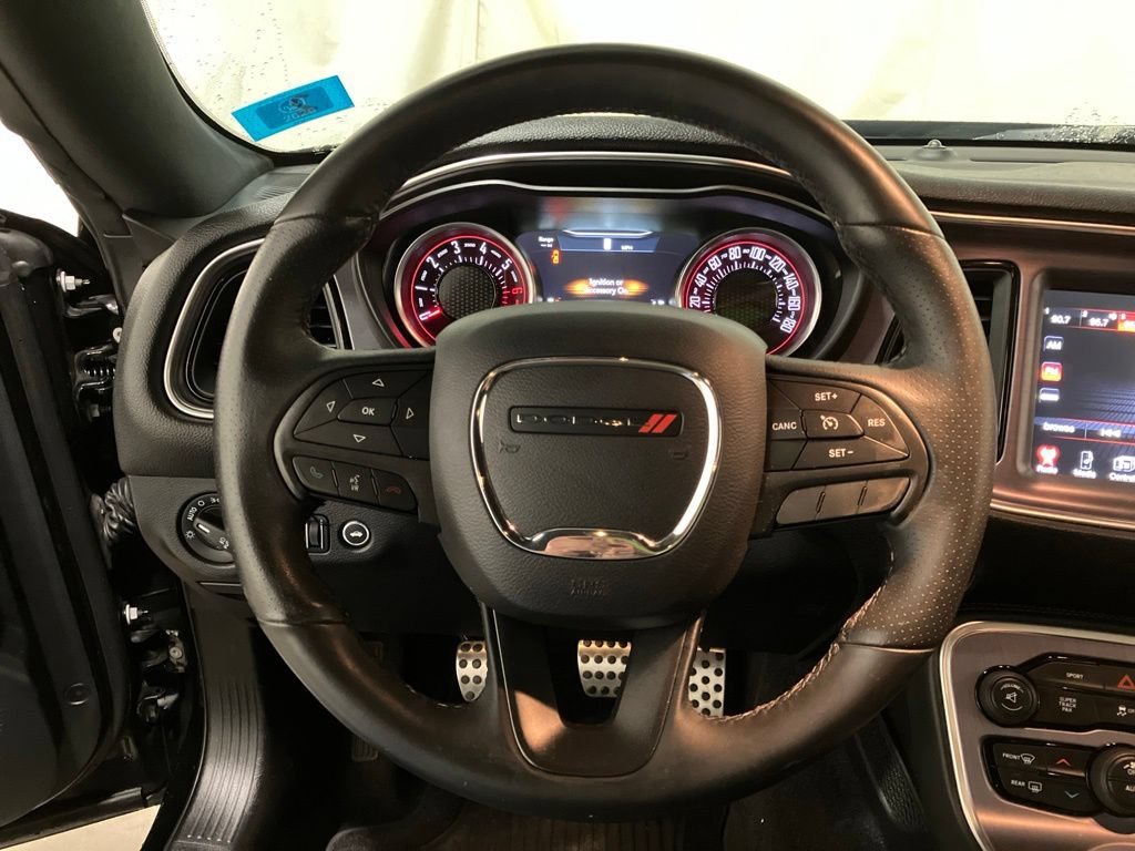 Used 2016 Pitch Black Clearcoat Dodge R/T Scat Pack image 3