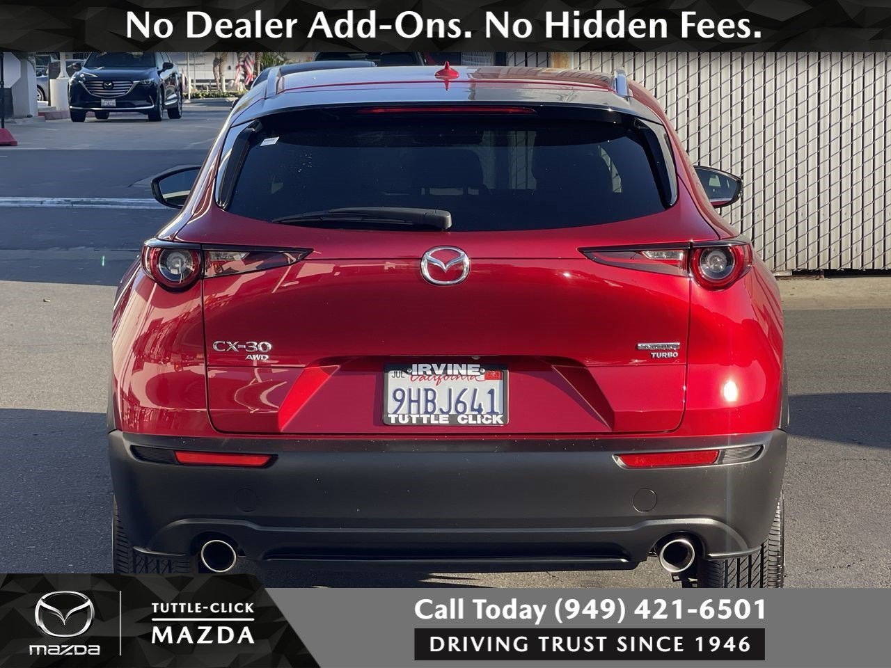 Used 2023 Soul Red Crystal Metallic Mazda 2.5 Turbo Premium Package image 7
