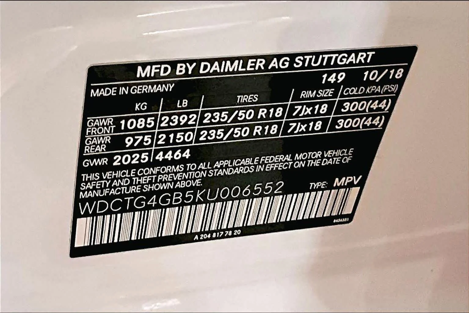 Used 2019 Polar White Mercedes-Benz GLA 250 image 31