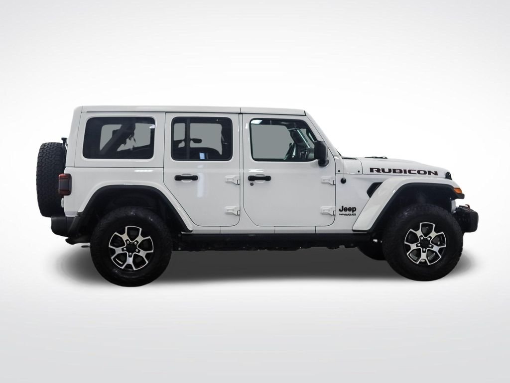 Used 2020 Bright White Clearcoat Jeep Unlimited Rubicon image 6