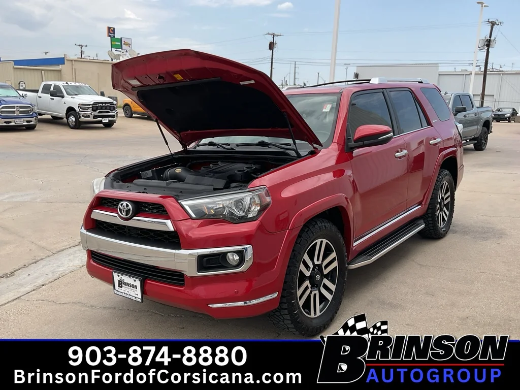 Used 2016 Barcelona Red Metallic Toyota Limited image 13