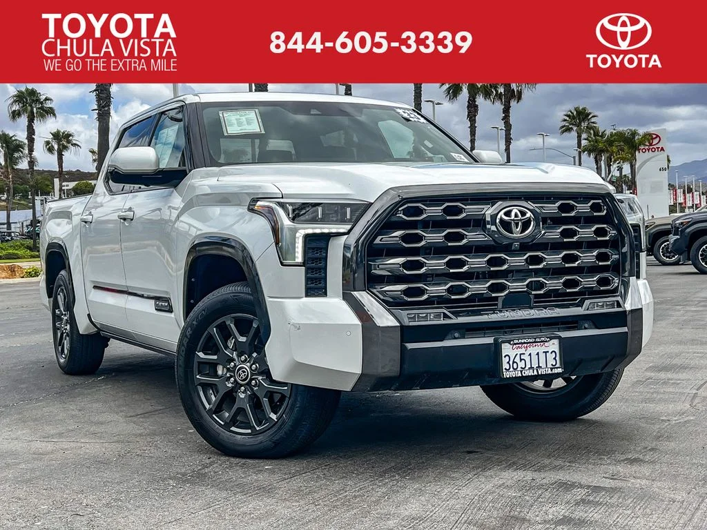 Used 2023 Beige Toyota Platinum image 1