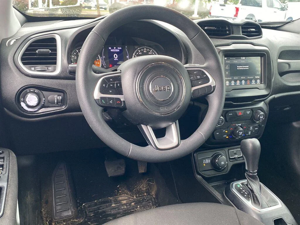 Used 2018 Omaha Orange Jeep Sport image 3
