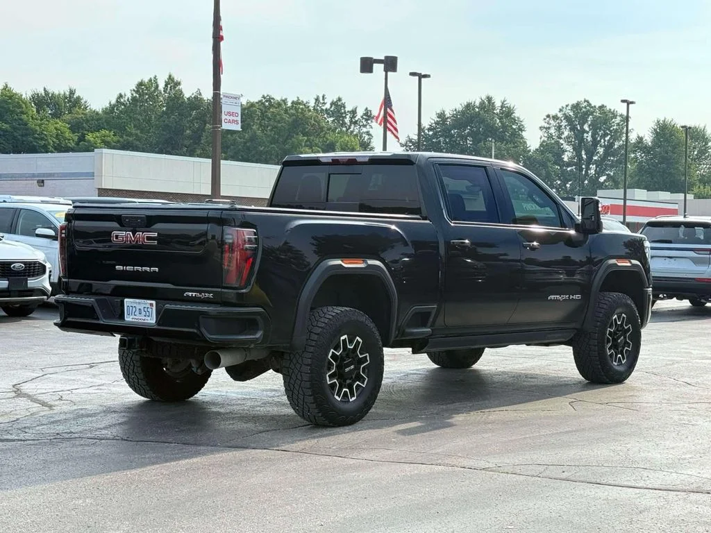 Used 2025 Black GMC AT4X image 8
