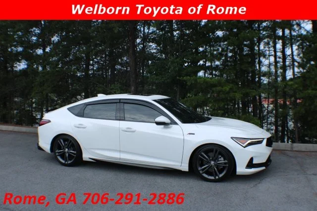 Used 2025 Platinum White Pearl Acura w/A-Spec Technology Package image 1