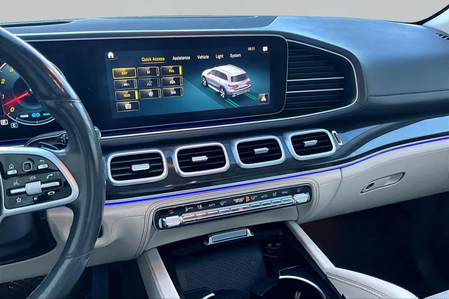 Used 2020 Lunar Blue Metallic Mercedes-Benz GLS 450 image 13