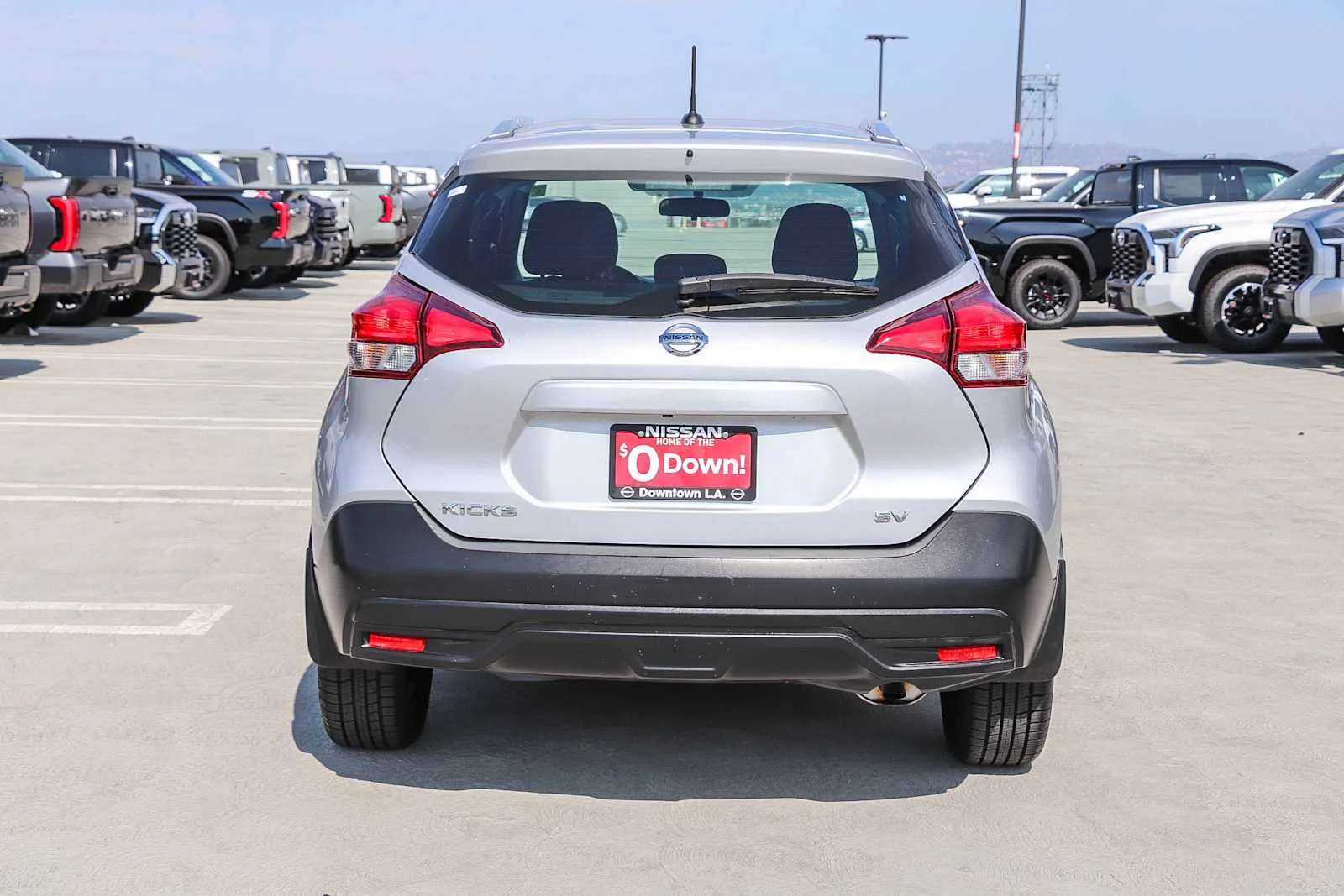 Used 2019 Brilliant Silver Metallic Nissan SV image 7