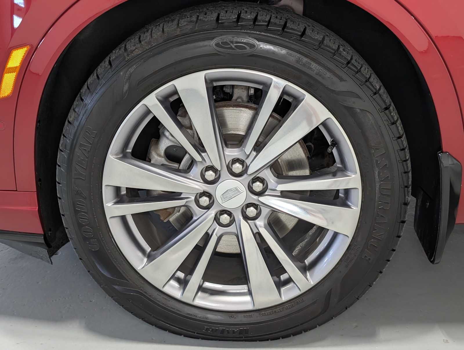 Used 2024 Radiant Red Tintcoat Cadillac AWD Premium Luxury image 3