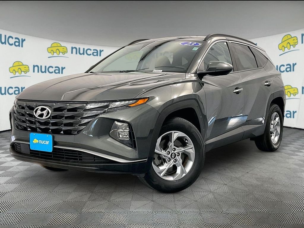 Used 2023 Amazon Gray Hyundai SEL image 3