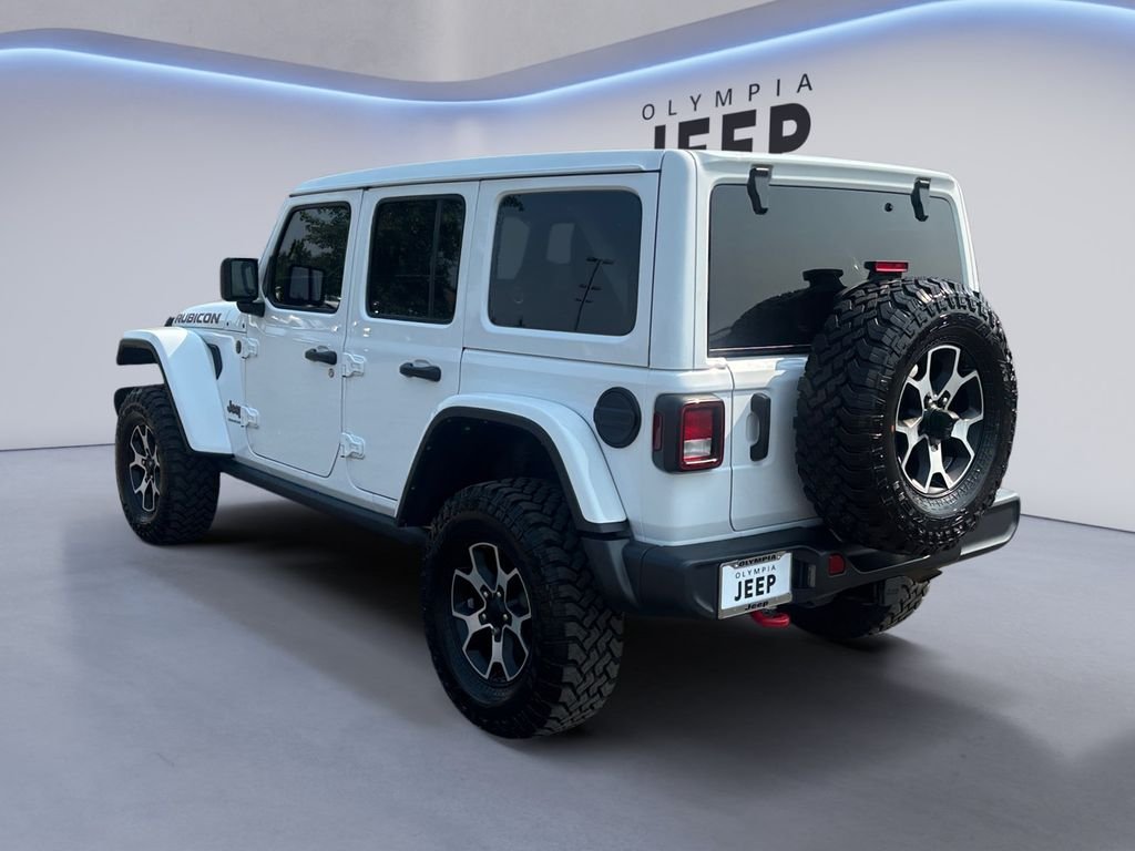 Used 2023 White Jeep Rubicon image 3