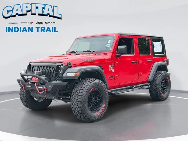 Used 2023 Red Jeep Willys image 1