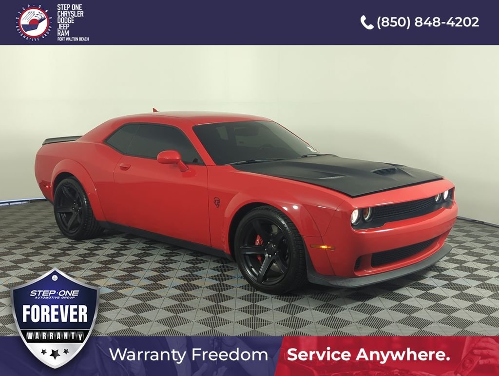 Used 2021 Red Dodge R/T Scat Pack Widebody image 8